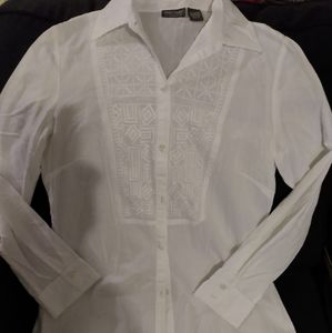 Beautiful white button down shirt